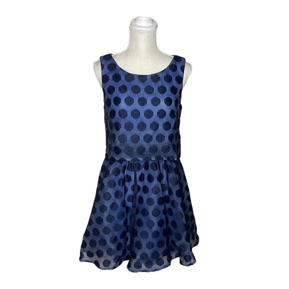 Betsey Johnson Polka Dot Pop Over Dress - Picture 3 of 14